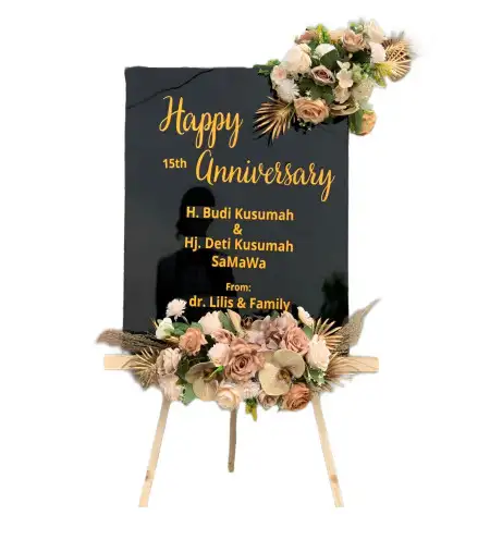 Papan Bunga Akrilik Onan Ganjang